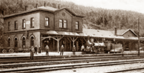 Bahnhof Kettwig um 1905