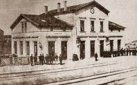 Bahnhof 1880
