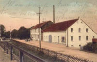 Bahnhof um 1866