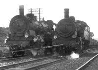 Lokomotiven mit Seilzug